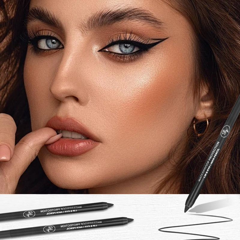 10 färgade gelpennor för eyeliner