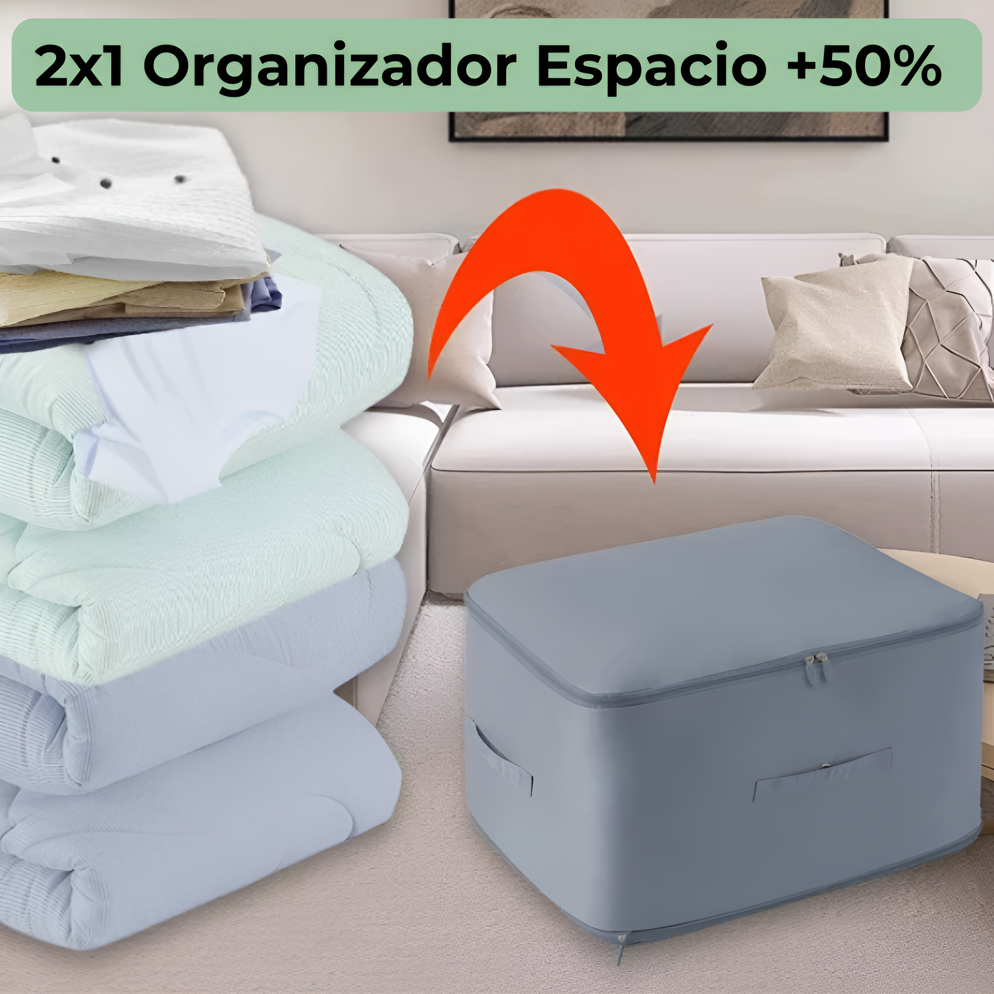 Organizador espacio +50%